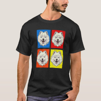 Vintag wie Samoyed Hund T-Shirt