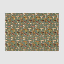 Vintag Wild Mushroom Seidenpapier