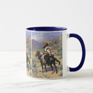 Vintag Wild West, An Indian Trapper von Remington Tasse
