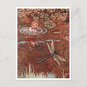 Vintag William H. Robinson von The Water Babies Postkarte