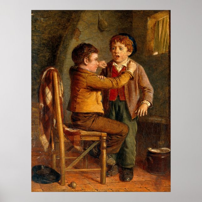 Vintag William Hemsley The Young Dentist Poster (Vorne)