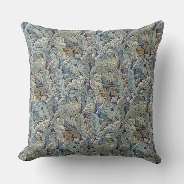 Vintag William Morris Acanthus Kissen (Vorderseite)