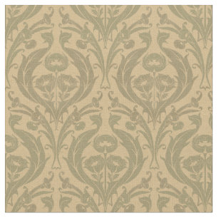 Vintag William Morris Art Nouveau Floral Pattern Stoff