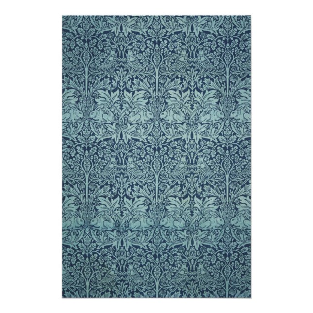 Vintag William Morris Brer Rabbit Gallery Poster (Vorderseite)