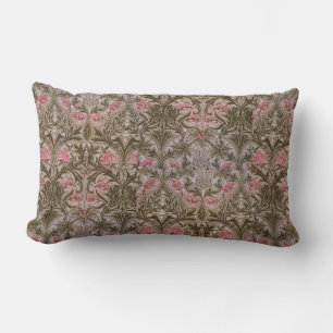 Vintag William Morris Columbine Lendenkissen