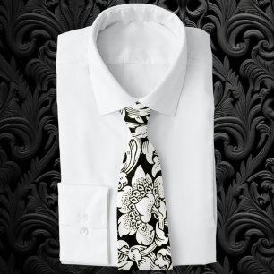 Vintag William Morris Decorative Textile Pattern Krawatte