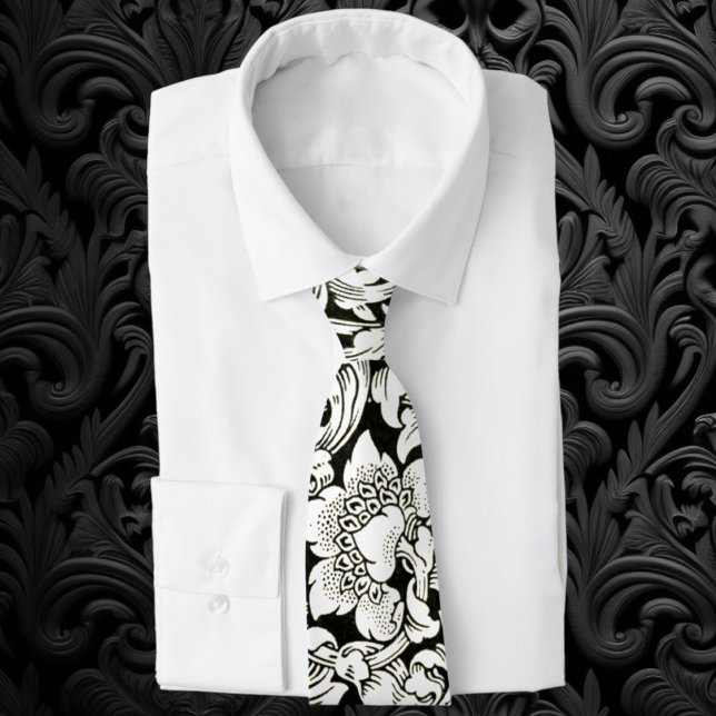 Vintag William Morris Decorative Textile Pattern Krawatte (Vintage William Morris Decorative Textile Pattern Neck Tie)