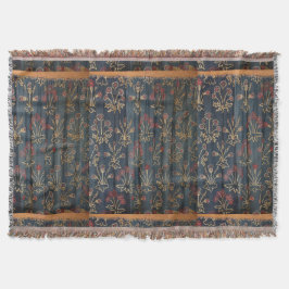 Vintag William Morris Floral Daisy Pattern Decke