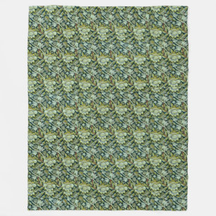 Vintag William Morris Floral Wey Pattern Fleecedecke
