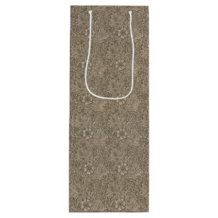 Vintag William Morris Marigold Geschenktüte Für Weinflaschen
