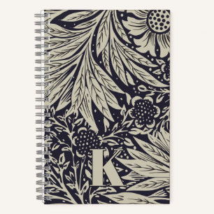 Vintag William Morris Marigold Pattern Notizbuch