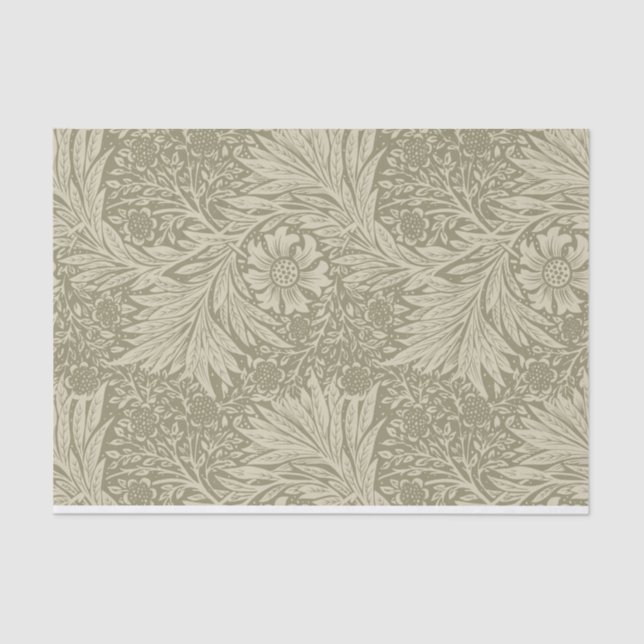 Vintag William Morris Marigold Pattern Seidenpapier (Vorderseite)