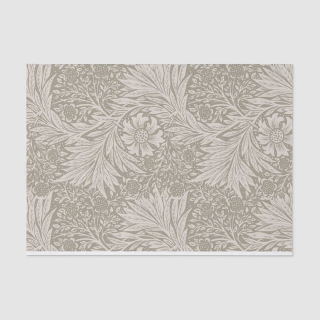 Vintag William Morris Marigold Pattern Seidenpapier (Vorderseite)