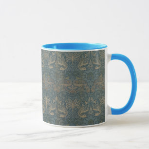 Vintag William Morris Peacock und Dragon Tasse