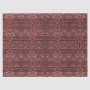 Vintag William Morris Red Peacock Dragon Pattern Seidenpapier