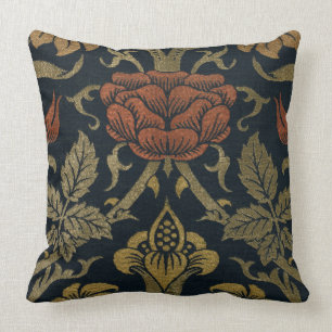Vintag William Morris Rose und Lily Kissen