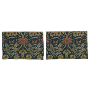 Vintag William Morris Rose und Lily Kissenbezug