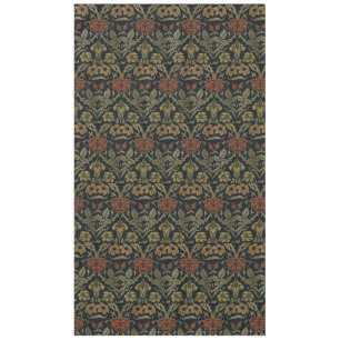 Vintag William Morris Rose und Lily Tischdecke