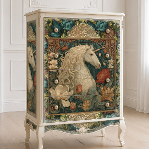 Vintag William Morris Stil Jugendstil Seidenpapier