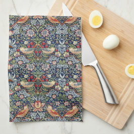 Vintag William Morris Strawberry Thief Geschirrtuch