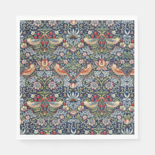 Vintag William Morris Strawberry Thief Serviette