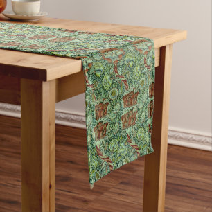 Vintag William Morris Wandle Pattern Großer Tischläufer