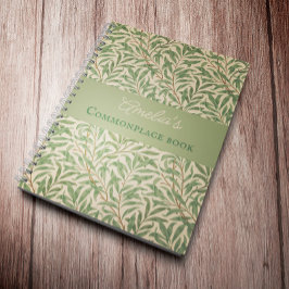 Vintag William Morris Willow Bough Commonplace Notizbuch