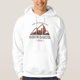 Vintag Wind Cave Nationalpark Süd Dakota Hoodie