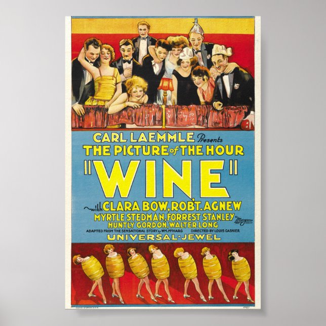 Vintag Wine Cinema Poster (Vorne)