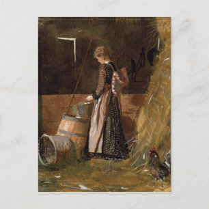 Vintag Winslow Homer Frischeier Postkarte