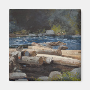 Vintag Winslow Homer Hudson River Magnet