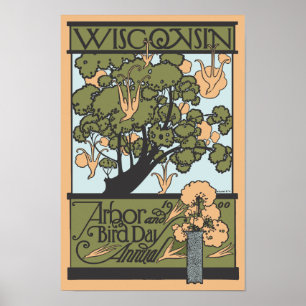 Vintag Wisconsin Print Poster