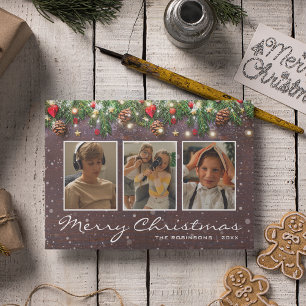 Vintag Wohn Weihnachten 3 Foto