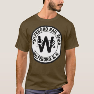 Vintag Wolfebora Rail Road Wolfeboro New Hampshir T-Shirt