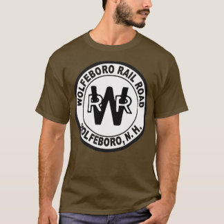 Vintag Wolfebora Rail Road Wolfeboro New Hampshir T-Shirt