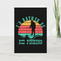 Vintag WÜRDE ICH EHER EIS FISCHEN