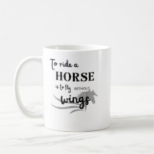 Vintag würde ich lieber Pferde reiten Funny Horse  Kaffeetasse