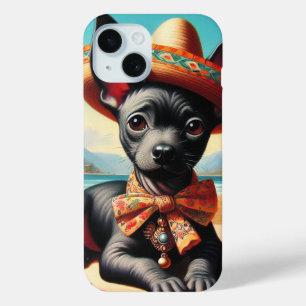 Vintag Xoloitzcuintle Case-Mate iPhone Hülle