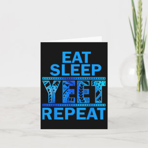 Vintag Yeet Apparel Mens Funny Sprichwort essen Sl Karte