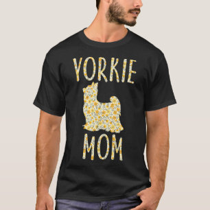 Vintag Yorkshire Terrier Mama Gift Dog Owner Yorki T-Shirt
