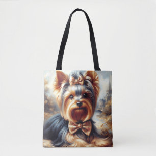 Vintag Yorkshire Terrier Painting