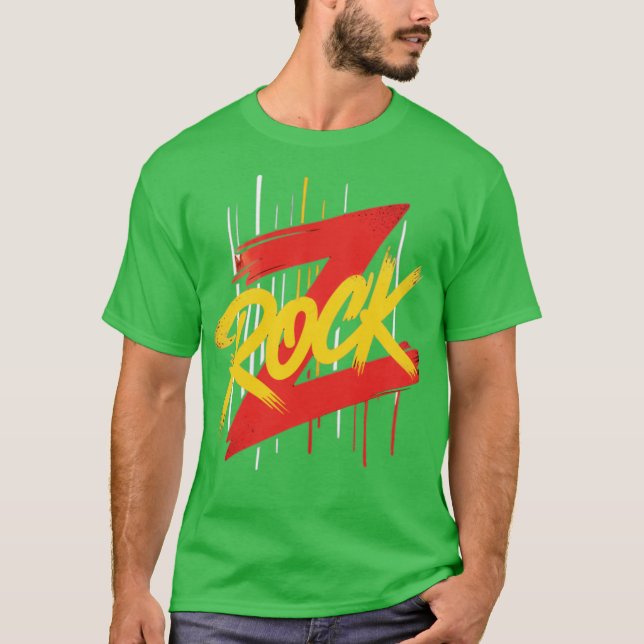 Vintag Z Rock T-Shirt (Vorderseite)