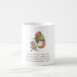 Vintag Zeichnend Gedicht Potato Kids Rhyton Niedli Tasse