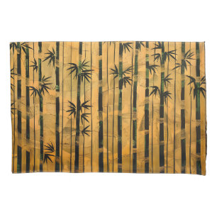 Vintag Zen Forest Bamboo Kissenbezug