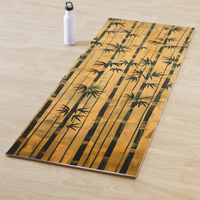 Vintag Zen Forest Bamboo Yogamatte (Beispiel)