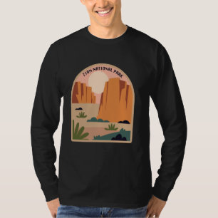 Vintag Zion National Park Utah Mount Zion Camping T-Shirt