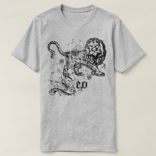Vintag Zodiac Leo T-Shirt
