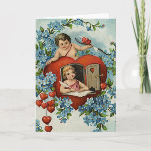 Vintag zu meinem Valentine Feiertagskarte