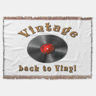 Vintag - Zurück zu Vinyl ist der Rekord zurück Decke