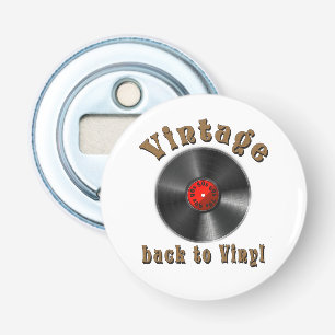 Vintag - Zurück zu Vinyl ist der Rekord zurück Flaschenöffner